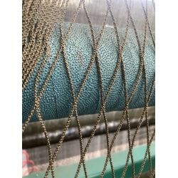 Полотно трикотажное 150 х 3  ячея 50 мм — по высоте 493.0 ячей*